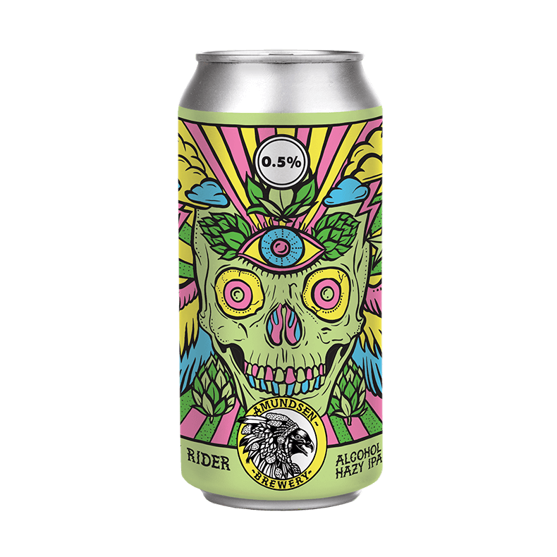 Amundsen Easy Rider Hazy IPA alcohol-free hazy ipa