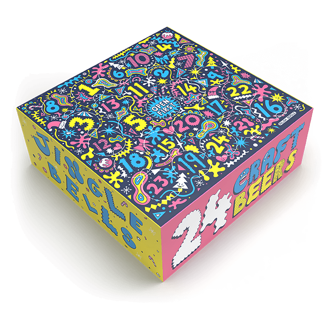 craft beer advent calendar box